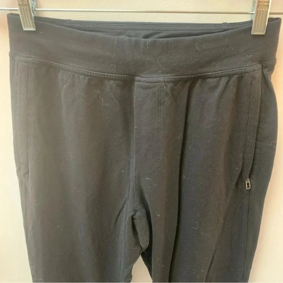 Men's Lululemon Black Jogger Pants Ankle Zipper S - Picture 5 of 11